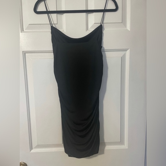 Black Bodycon Glassons Mini Dress - Picture 3 of 4